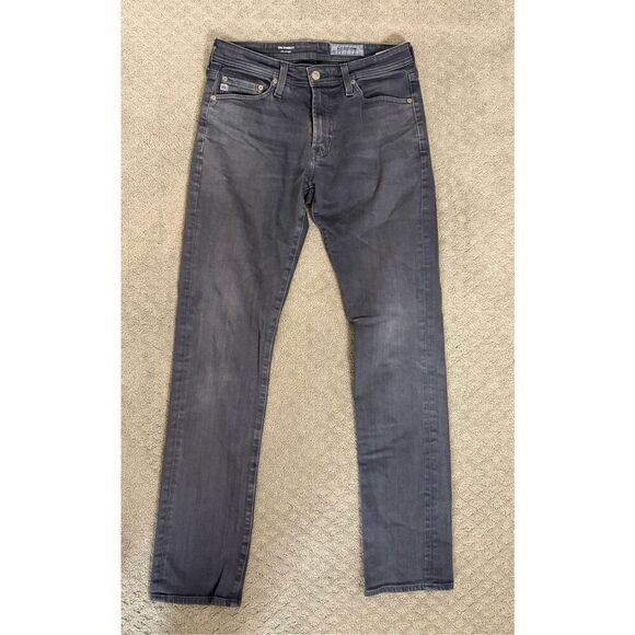 AG Adriano Goldschmied Everett Slim Straight Gray Jeans 29R - Picture 1 of 7